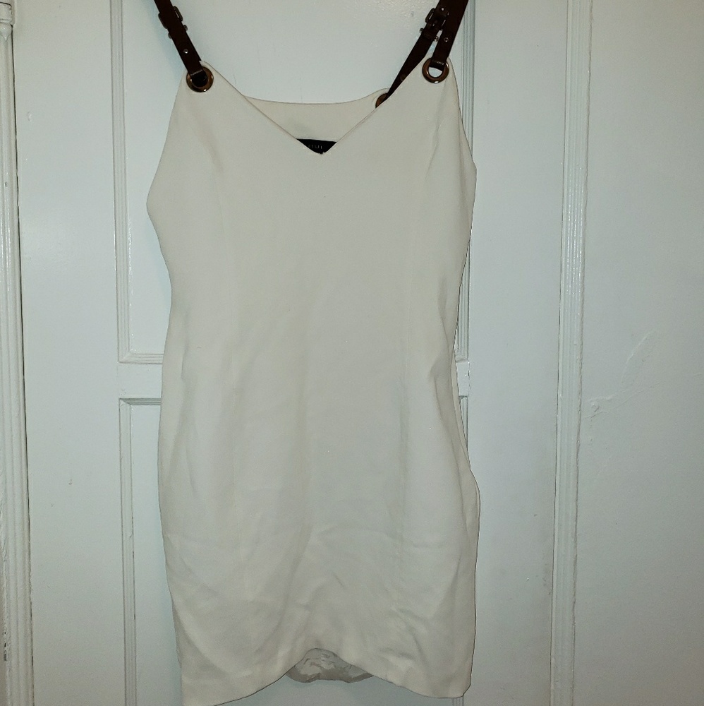 Barbara bui white mini dress